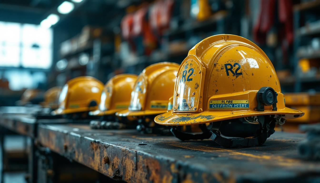 Cascos a Prueba de Fuego